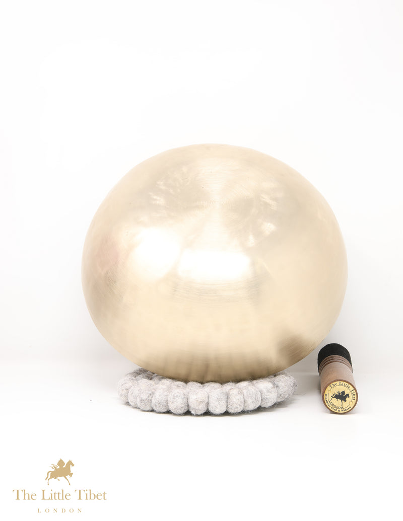 Himalayan Plain Singing Bowl for Sound and Vibration Healing - K41