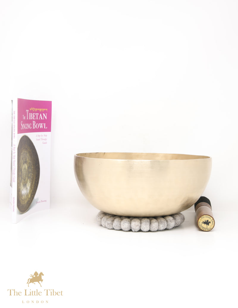 Himalayan Plain Singing Bowl for Sound and Vibration Healing - K41