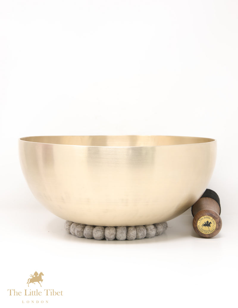 Heal and Soothe with the Tibetan Plain Healing Singing Bowl: Your Knee Therapy Companion - K71