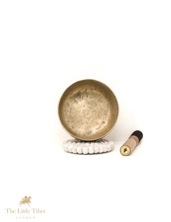 Antique Tibetan Singing Bowl for Meditation - B16