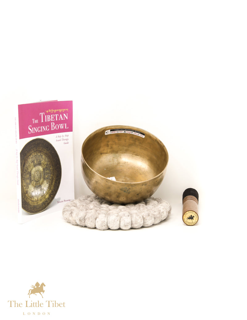 Antique Tibetan Singing Bowl for Sound Therapy - ATQ111