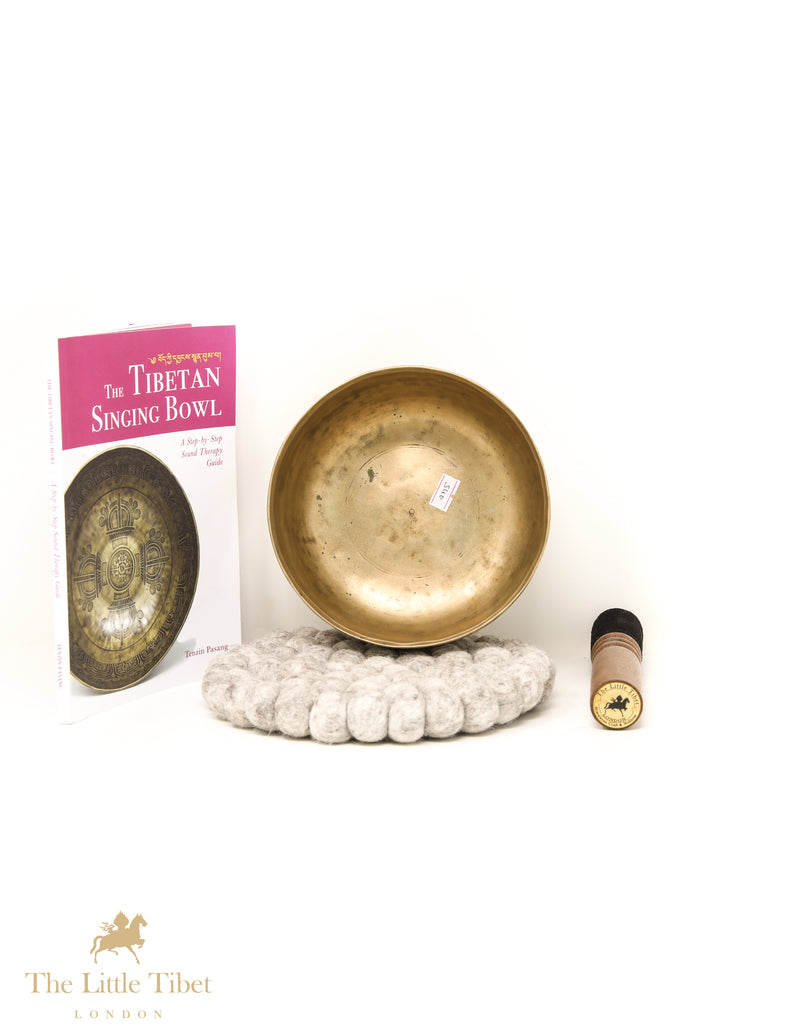 Antique Tibetan Singing Bowl for Sound Therapy - ATQ111