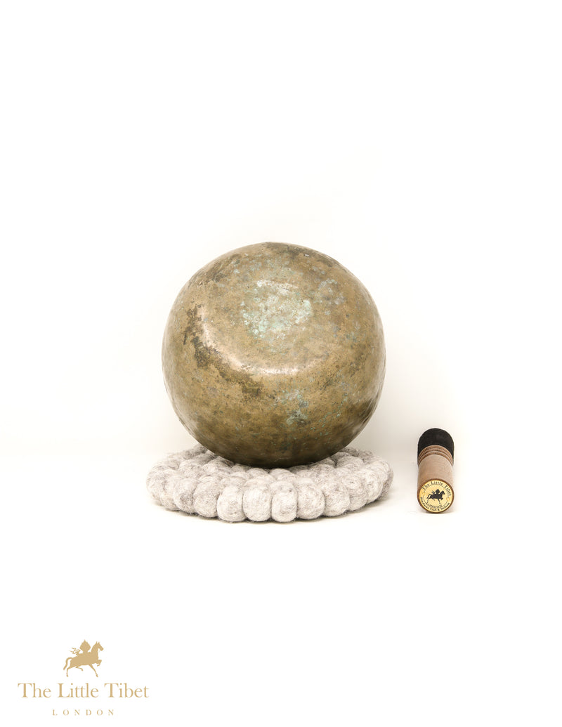 Tibetan Vintage Singing Bowl for Sound Healing and Meditation - ATQ55