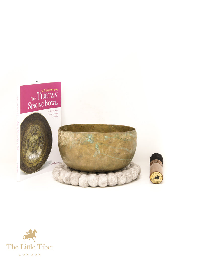 Himalayan Antique Singing Bowl for Meditation - ATQ204