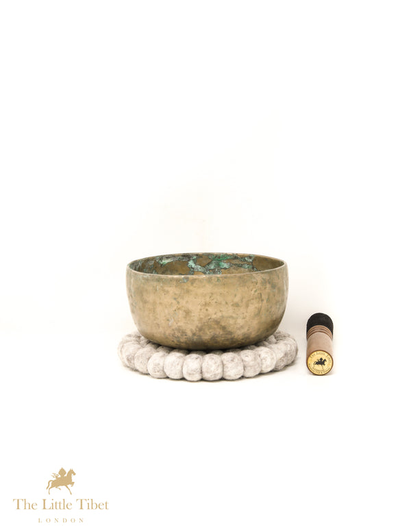 Sound Healing Antique Tibetan Singing Bowl - ATQ123