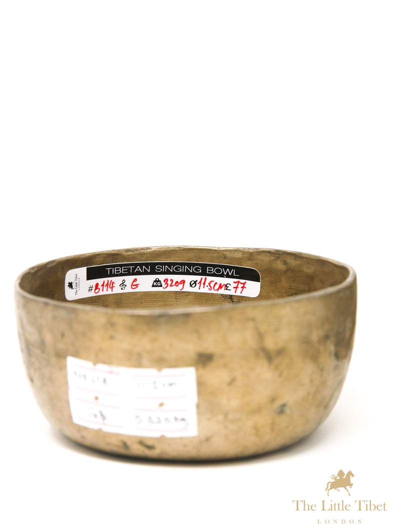Small Antique Singing Bowls for G & F Notes - B126/B94/B114