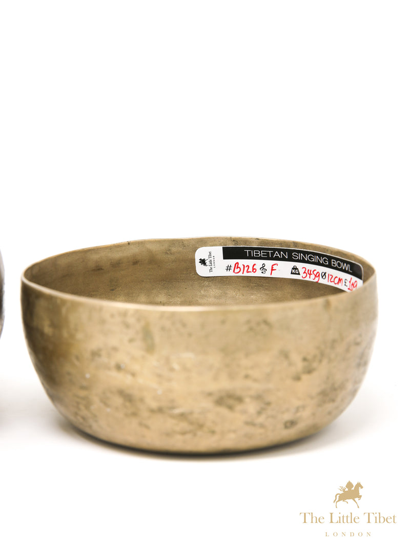 Small Antique Singing Bowls for G & F Notes - B126/B94/B114