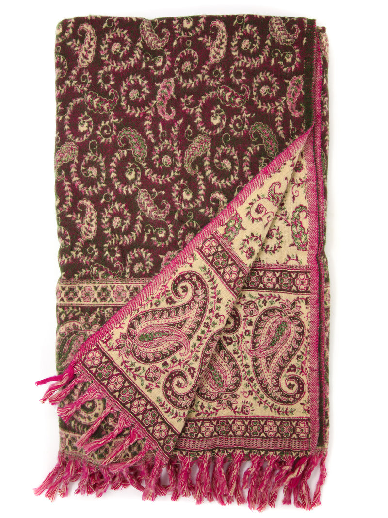 Keira Cream Tibet Shawl
