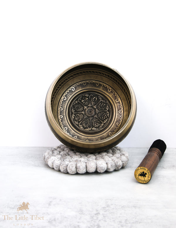 Ashtamangala Tibetan Singing Bowls - BZ54
