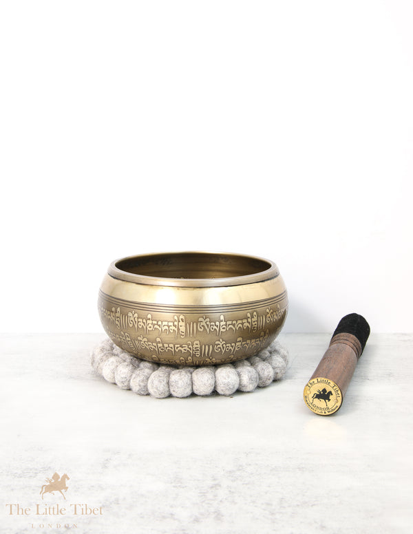 Bronze OM Bowl for Sound Therapy - BZ35