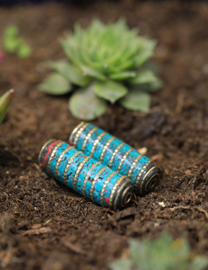 Brass clearance tube beads