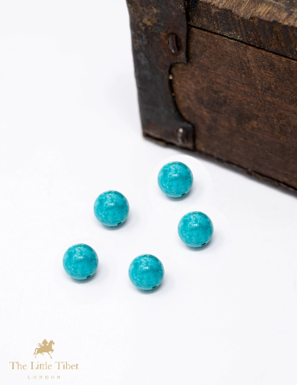 Tibetan Turquoise Rock Beads Turquoise Seed Beads - T27