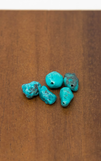 Tibetan Turquoise Rock Beads - T30