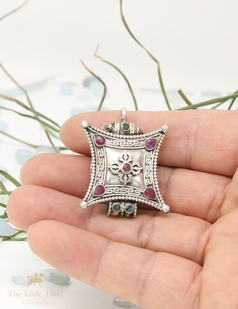 Dorje Tibetan Locket Pendant