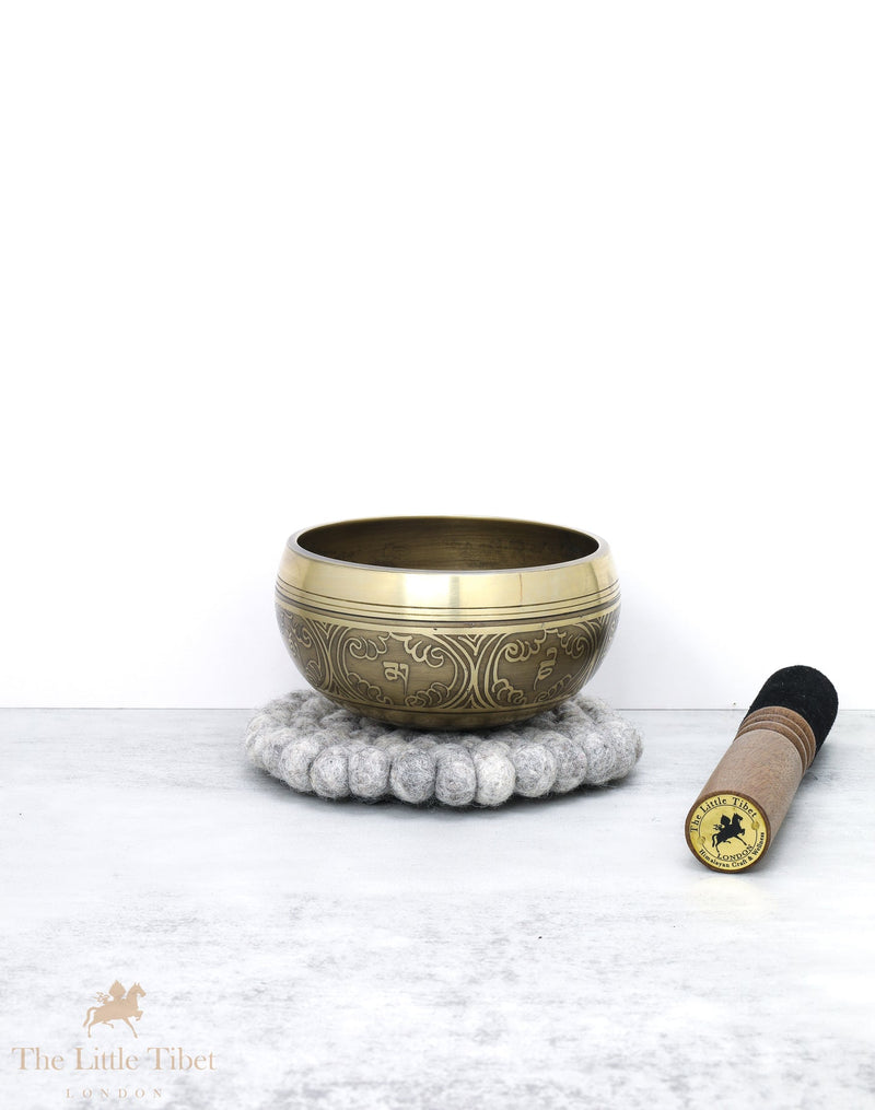 Yin Yang bowl &  Endless Knot Tibetan Singing Bowl for Mindfulness- BZ205/BZ207