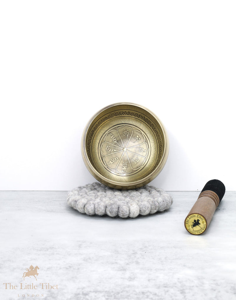 Yin Yang bowl &  Endless Knot Tibetan Singing Bowl for Mindfulness- BZ205/BZ207