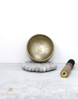 Yin Yang bowl &  Endless Knot Tibetan Singing Bowl for Mindfulness- BZ205/BZ207