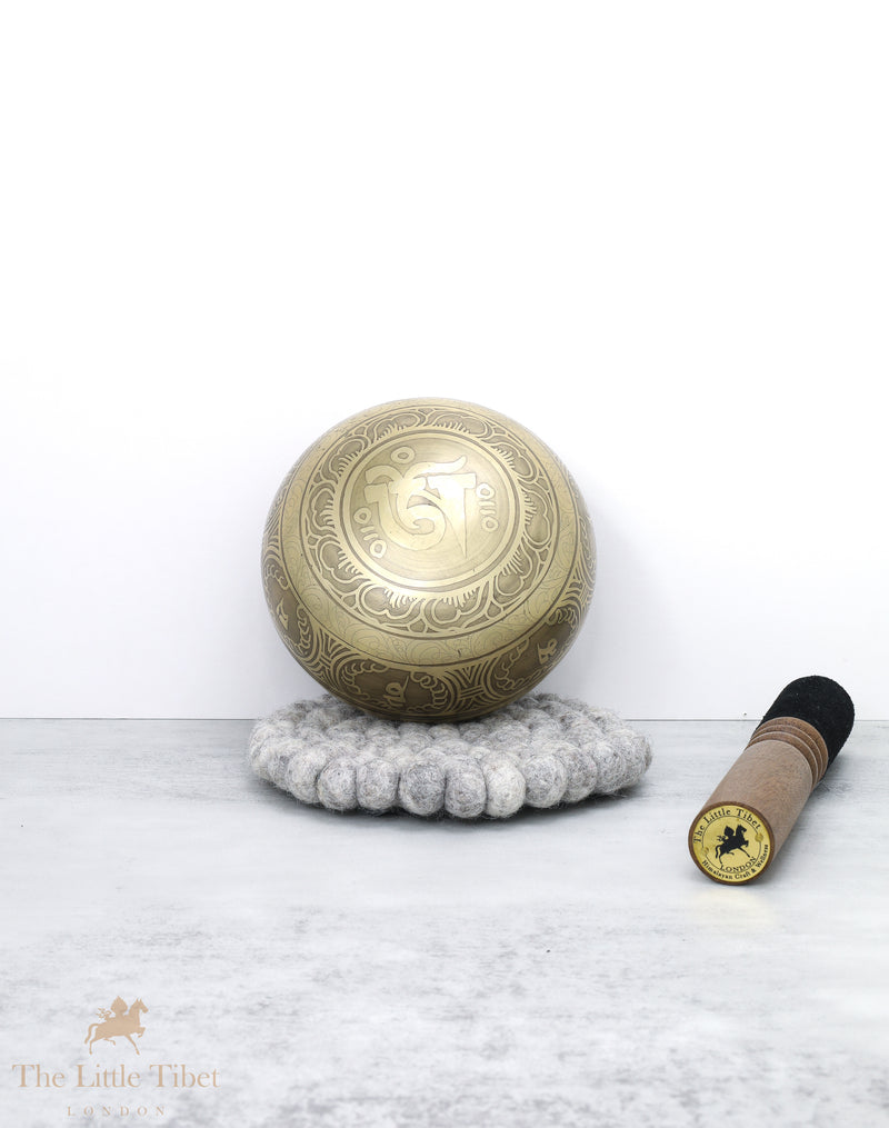 Yin Yang bowl &  Endless Knot Tibetan Singing Bowl for Mindfulness- BZ205/BZ207