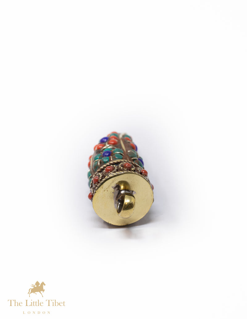 Mystic tiger's tooth shape piece for making jewellery or pendant - SN3-The Little Tibet